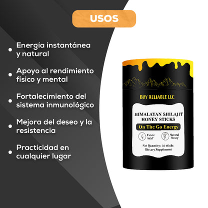 Vital Honey Shilajit | Dilata tus vasos, potencia tu fuerza: más flujo y más enegia