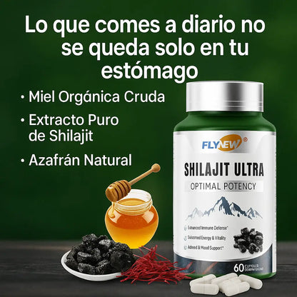 Shilajit | Libera tu cuerpo de los desechos atrapados por la comida chatarra