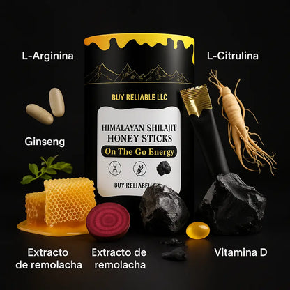 Vital Honey Shilajit | Dilata tus vasos, potencia tu fuerza: más flujo y más enegia